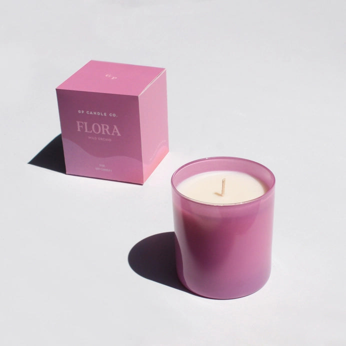 9oz Hue Candle - Flora (Wild Orchid)