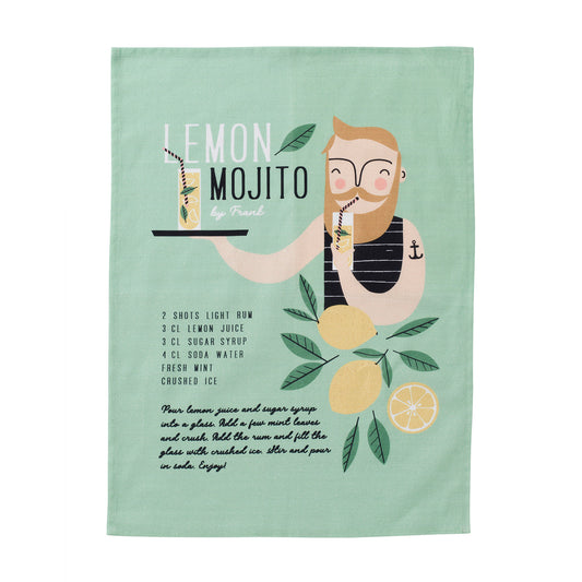 Friend Tea Towel - Lemon Mojito Frank