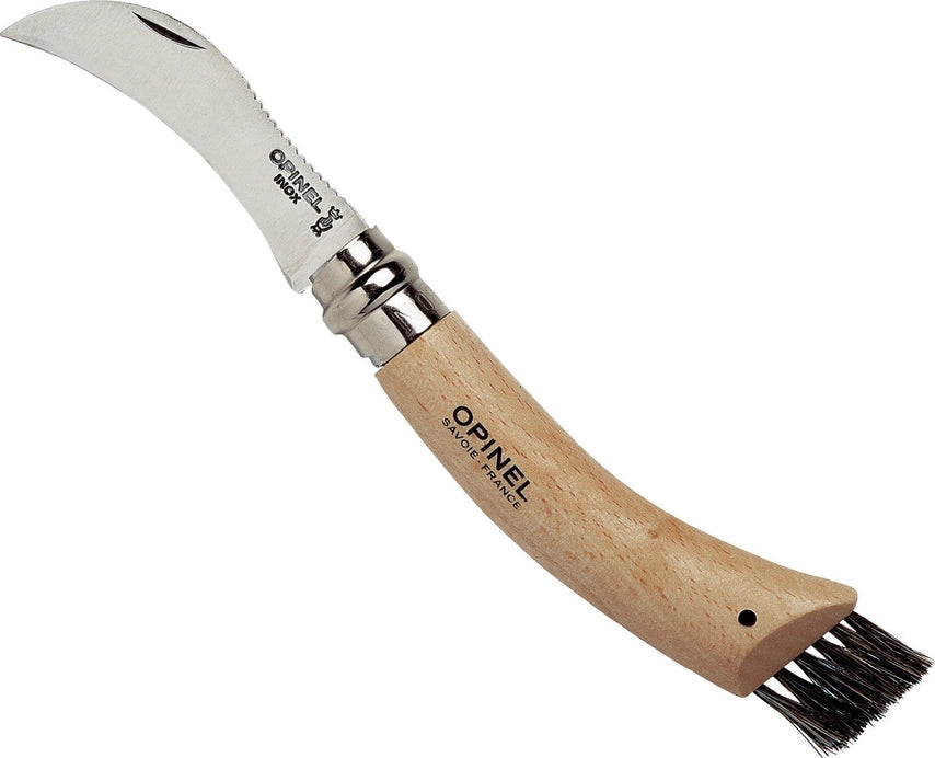 Opinel - No.08 Mushroom Knife with Brush