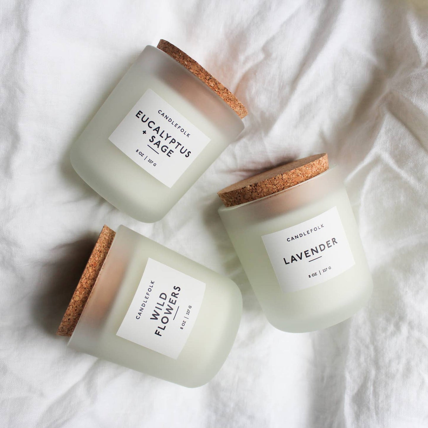 Tumbler 8oz Soy Candle - Wild Flowers