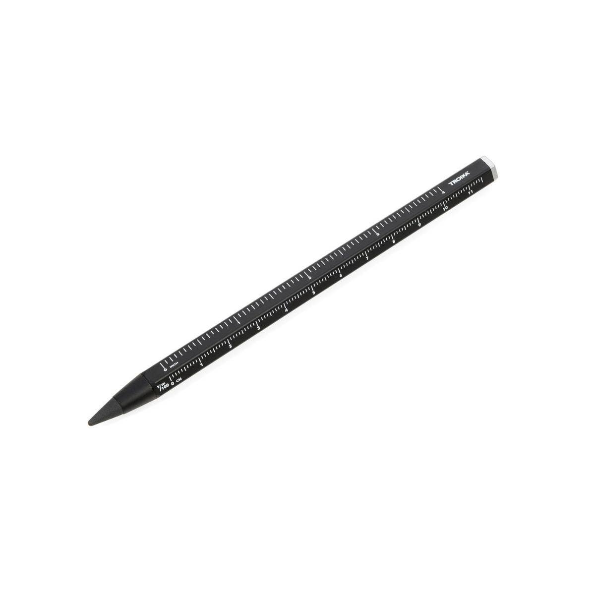 Troika Multi-Tasking Construction Endless Pencil 12.5 Miles - Black