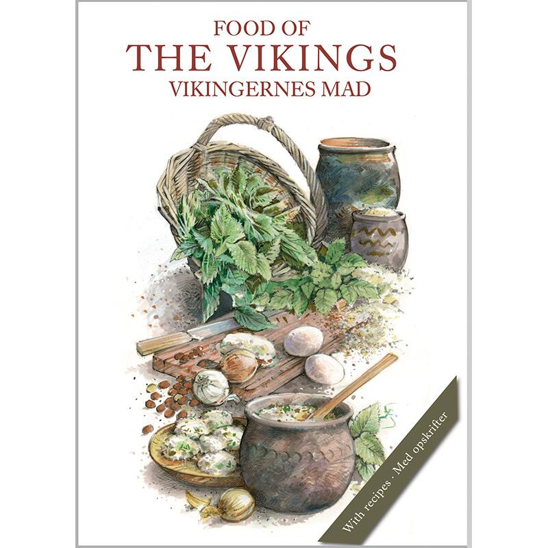 8 Cards with Envelopes - Food of the Vikings