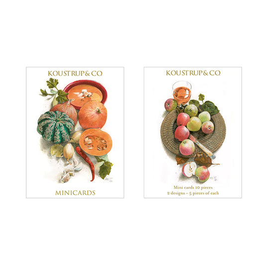 Koustrup & Co 10 Mini Cards - Pumpkin Soup