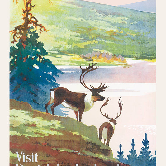 Postcard - Visit Finnish Lapland