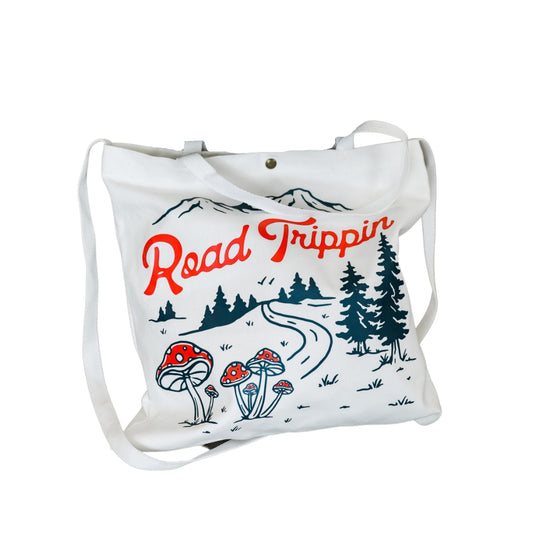 Road Trippin Canvas Tote Bag