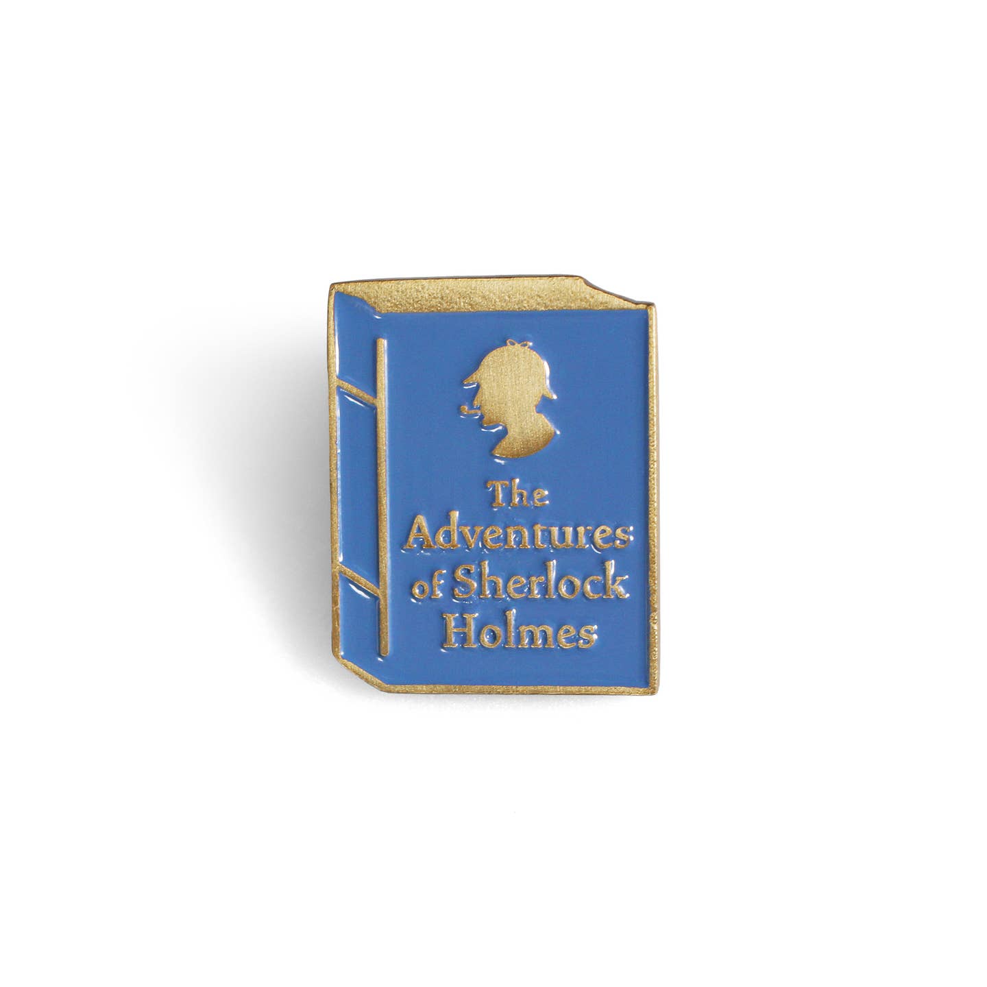 The Adventures of Sherlock Holmes Enamel Book Pin