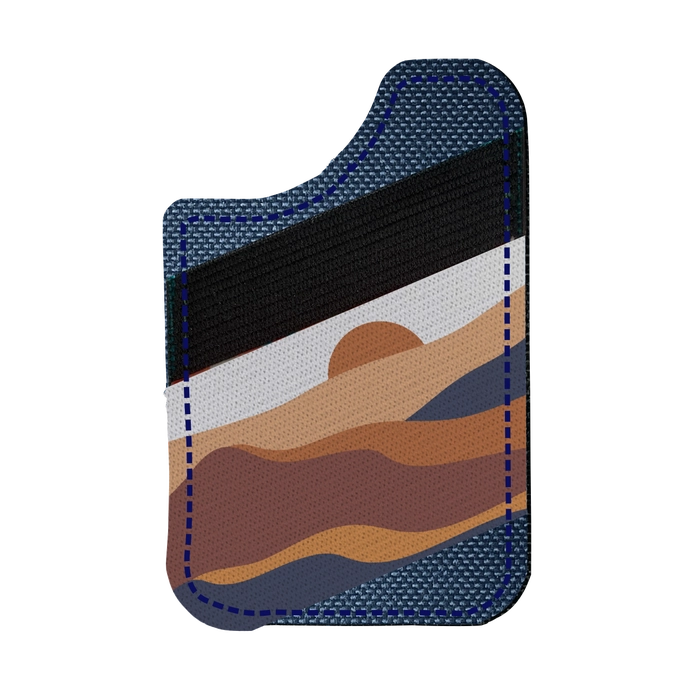 Magnetic Phone Elastic Wallet (Tan Dunes)