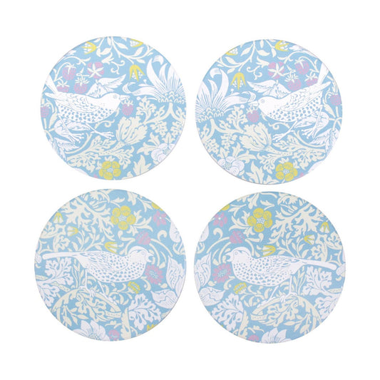 Coasters - William Morris "Strawberry Thief" Set of 4