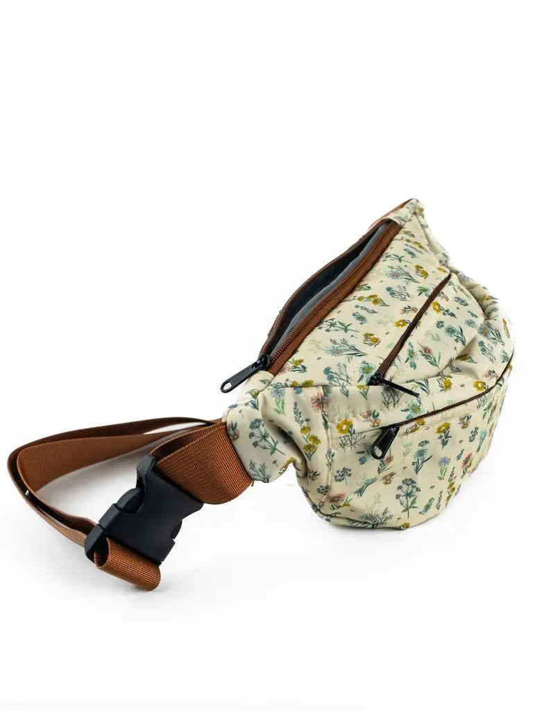 Fanny Pack - Spring Floral Cream