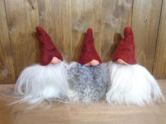 Gnome with Face and Red Hat