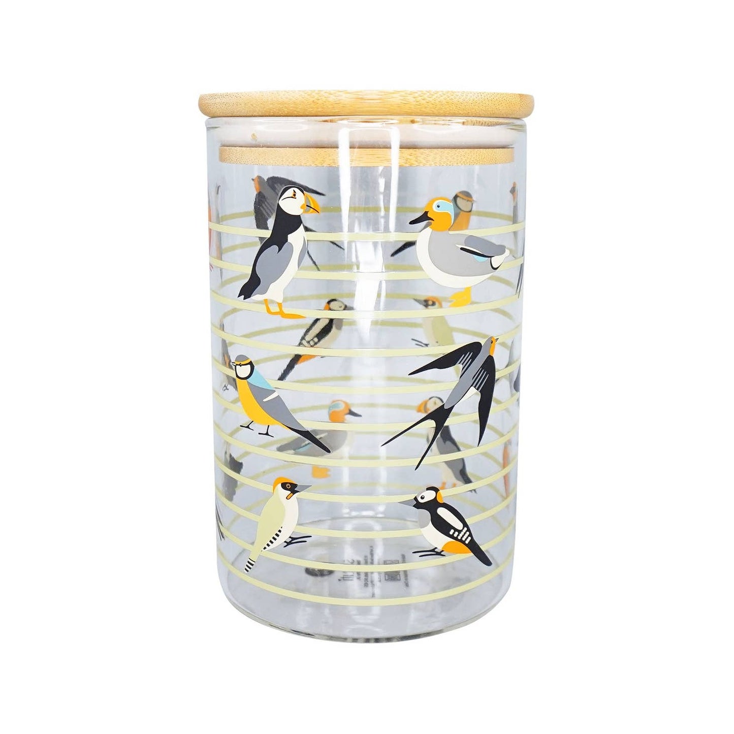 Storage Jar Glass - Free As A Bird (32.1 Fl oz)