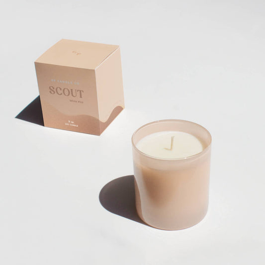 9oz Hue Candle - Scout (White Pine)