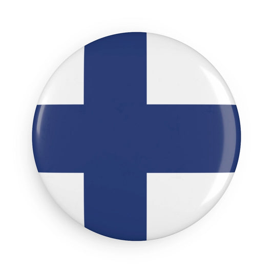 Finnish Flag Mini Magnet