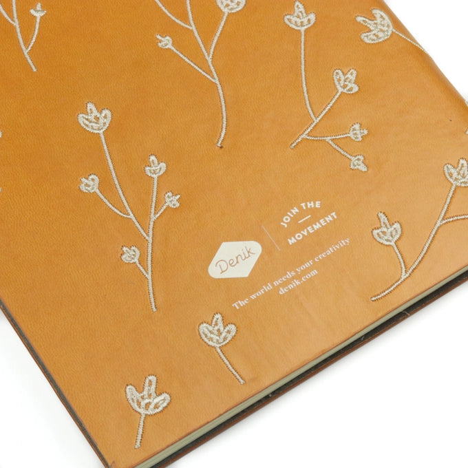 Samantha Embroidered Layflat Journal