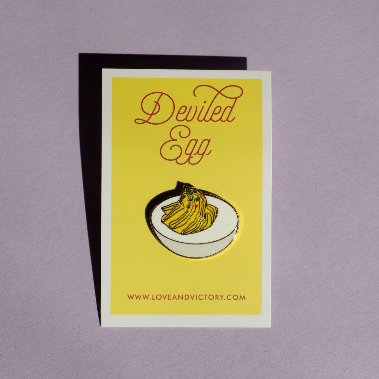 Deviled Egg Pin