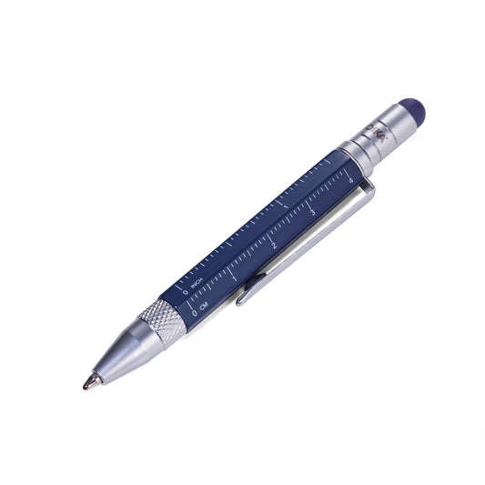 Troika Liliput Construction Mini Ballpoint Stylus Tool Pen - Blue