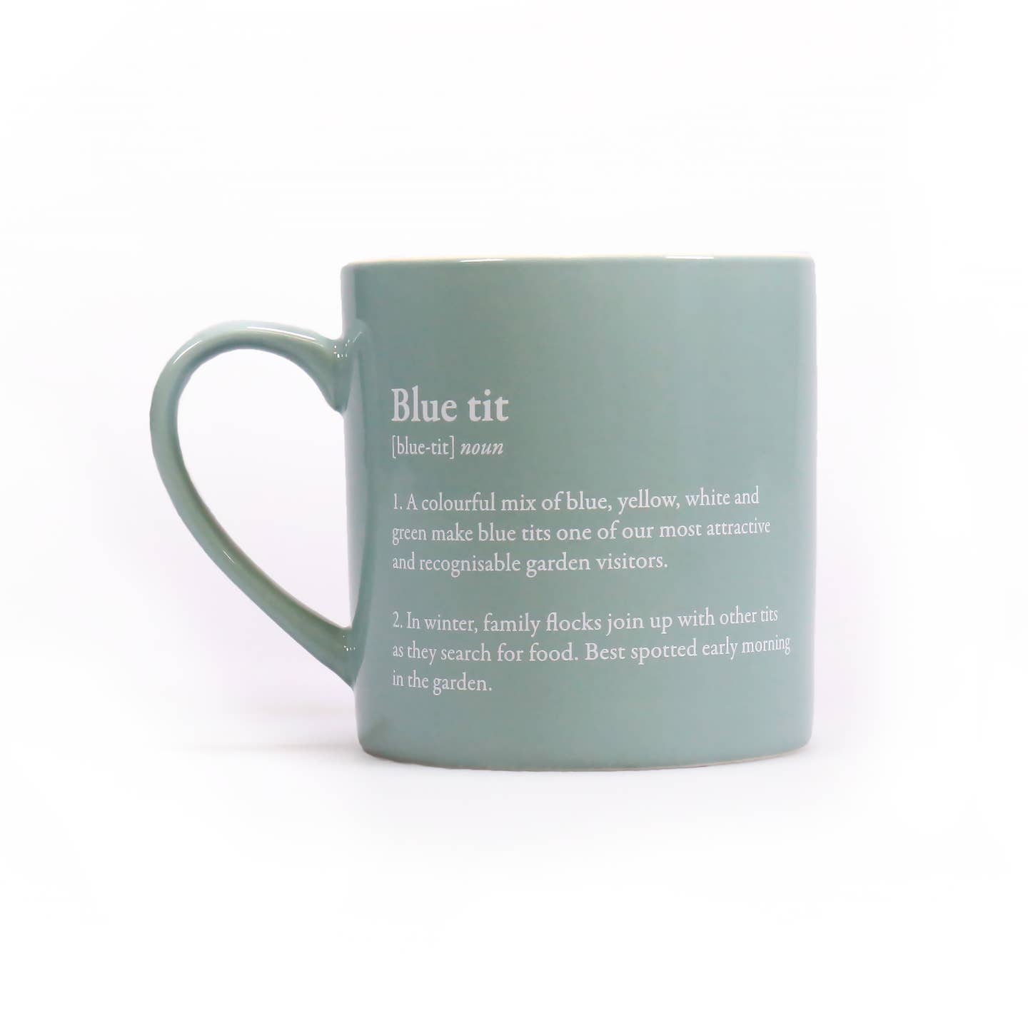 Ceramic Bird Mug - Blue Tit