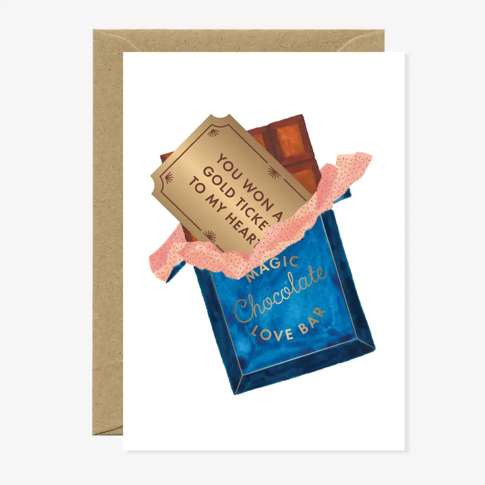 Greeting Cards - Golden Ticket