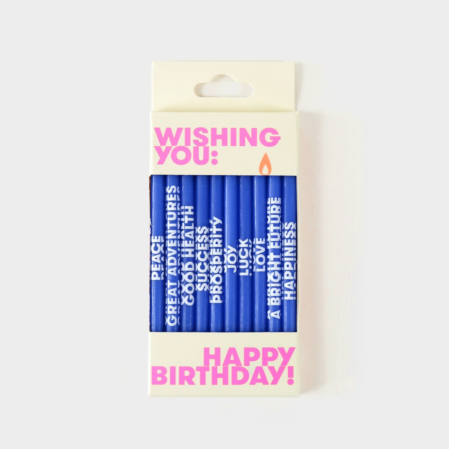 Wishing You: Birthday Candles - Royal Blue