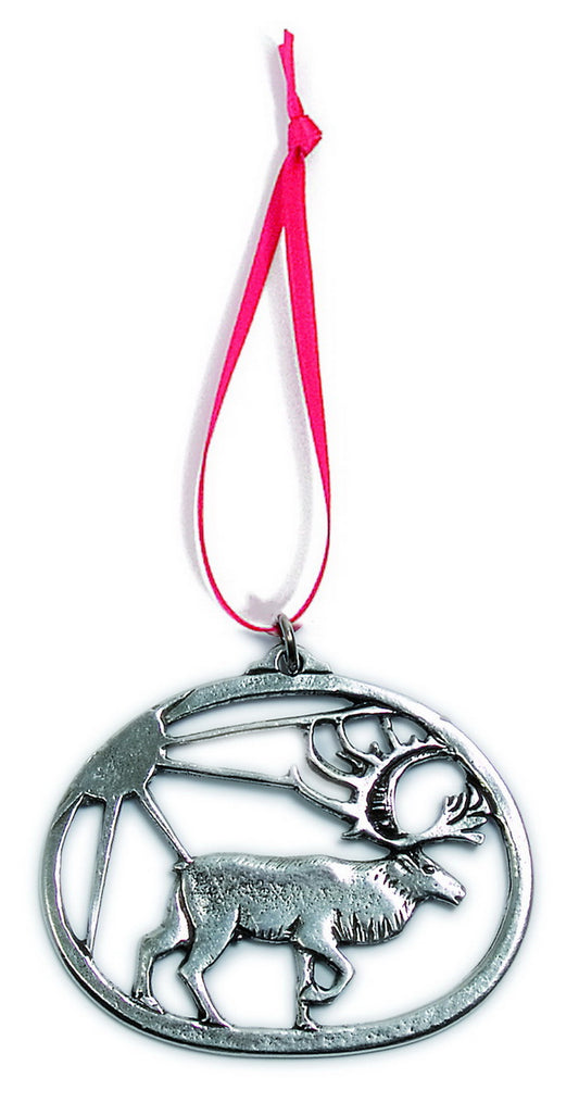 Pewter Ornament - Reindeer