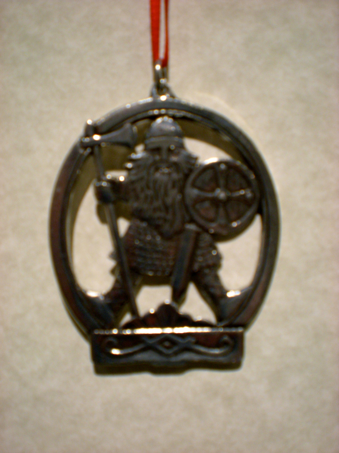 Pewter Ornament - Viking