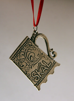 Pewter Ornament - "Skål" Tankard