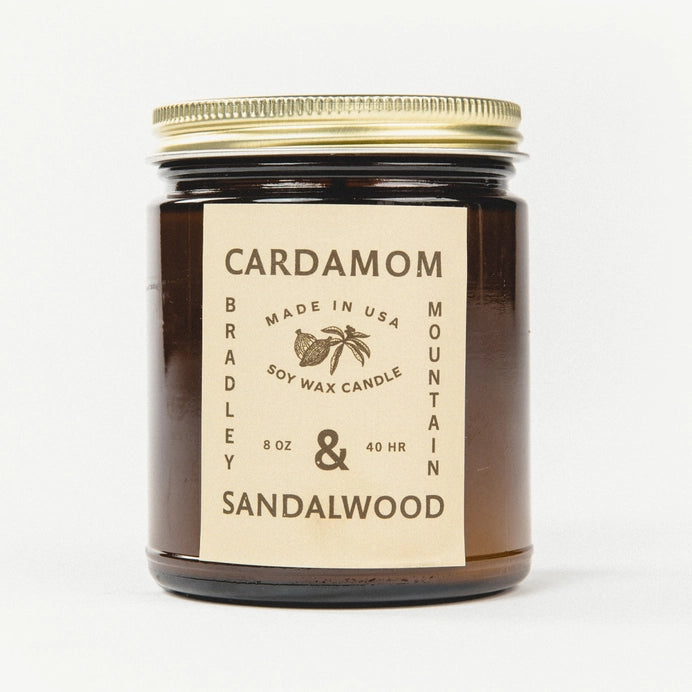 Bradley Mountain - Cardamom & Sandalwood Candle