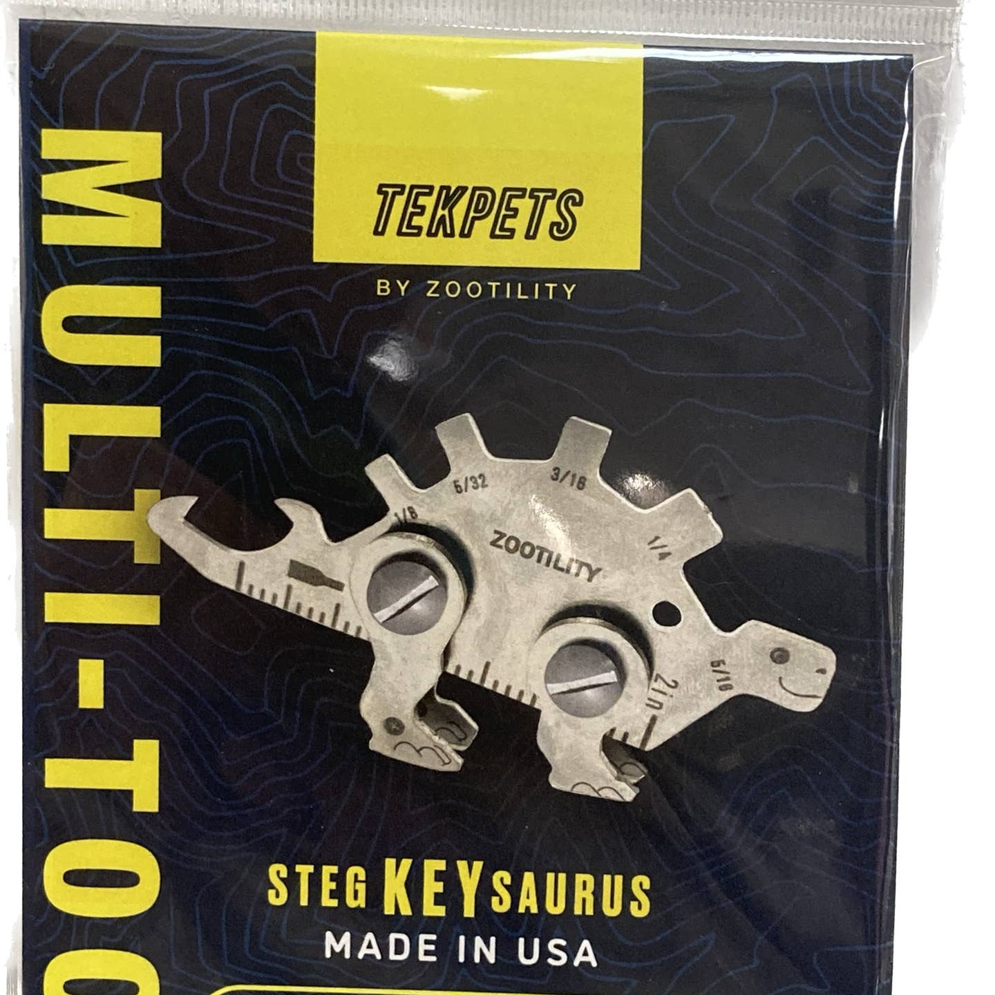 DIY Keychain Multi-Tool Kit - Stegkeysaurus