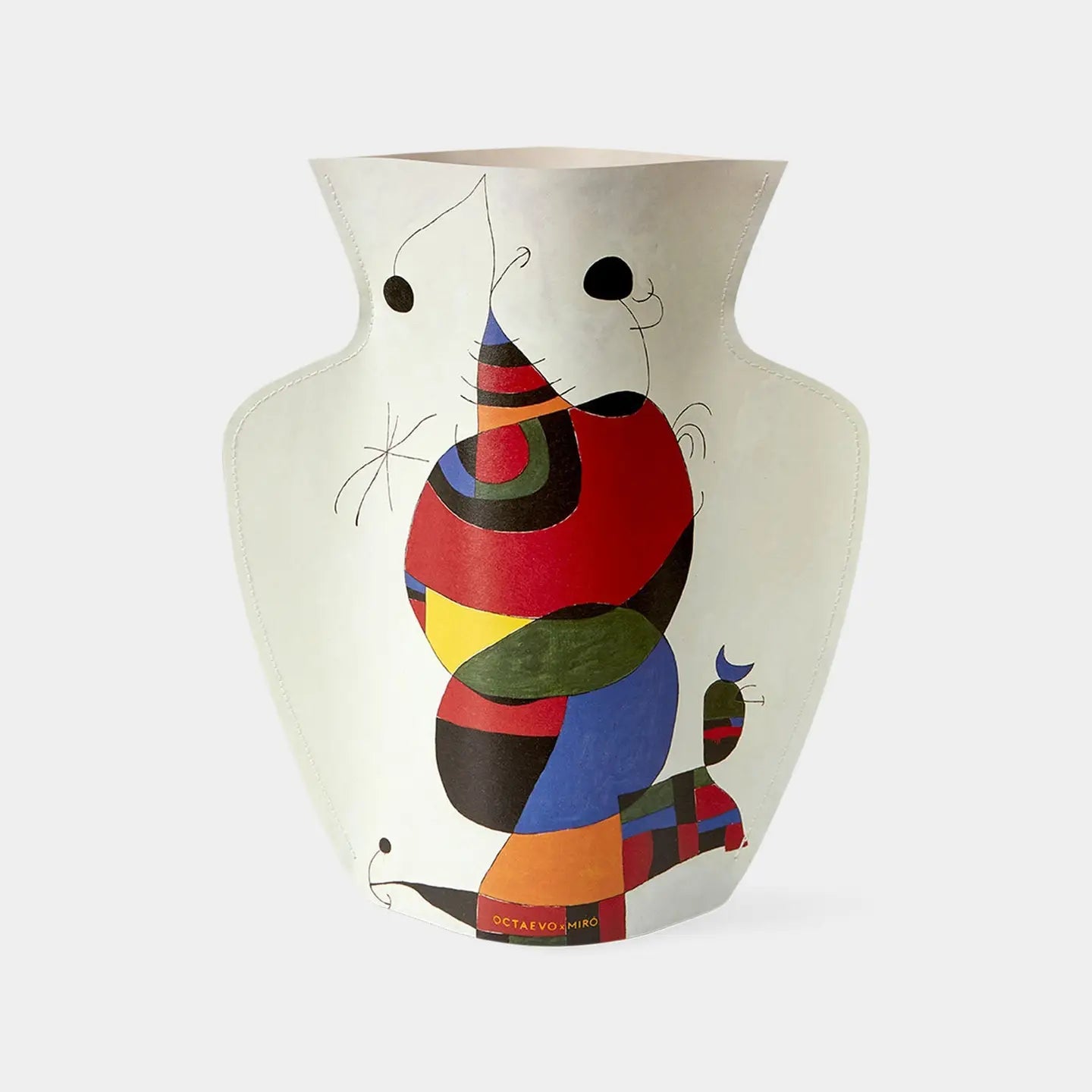 Octaevo Miró Paper Vase - Ivory