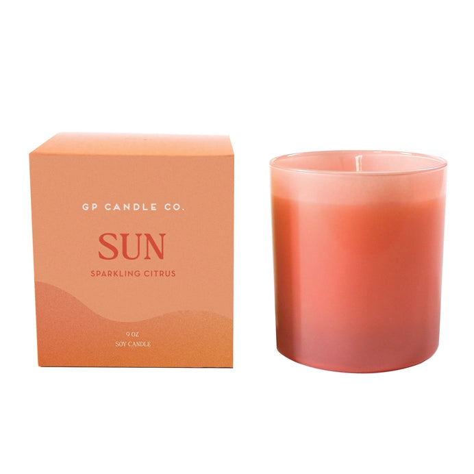 9oz Hue Candle - Sun (Sparkling Citrus)