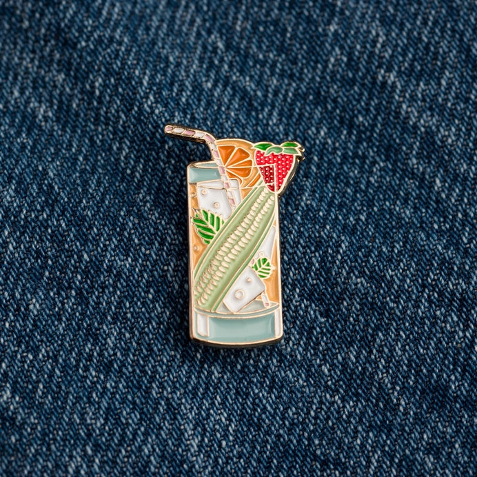 Pimm’s Cup Cocktail Pin