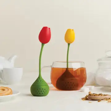 Tulip Tea Infuser - Red