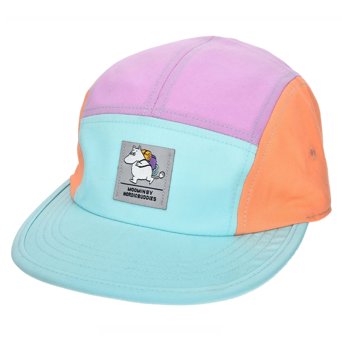 Moomintroll 5 Panel Retro Cap - Multicolor
