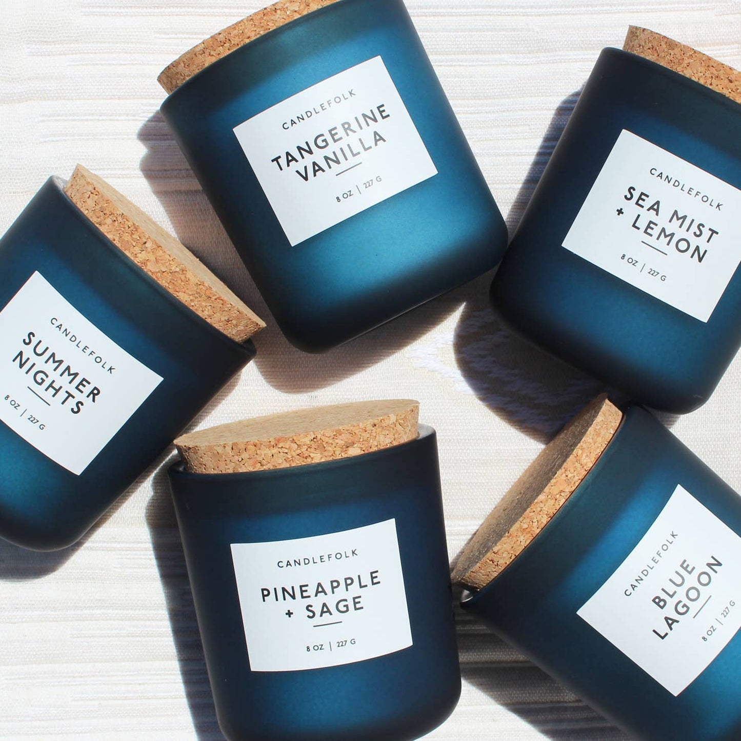 Tumbler 8oz Soy Candle - Summer Nights