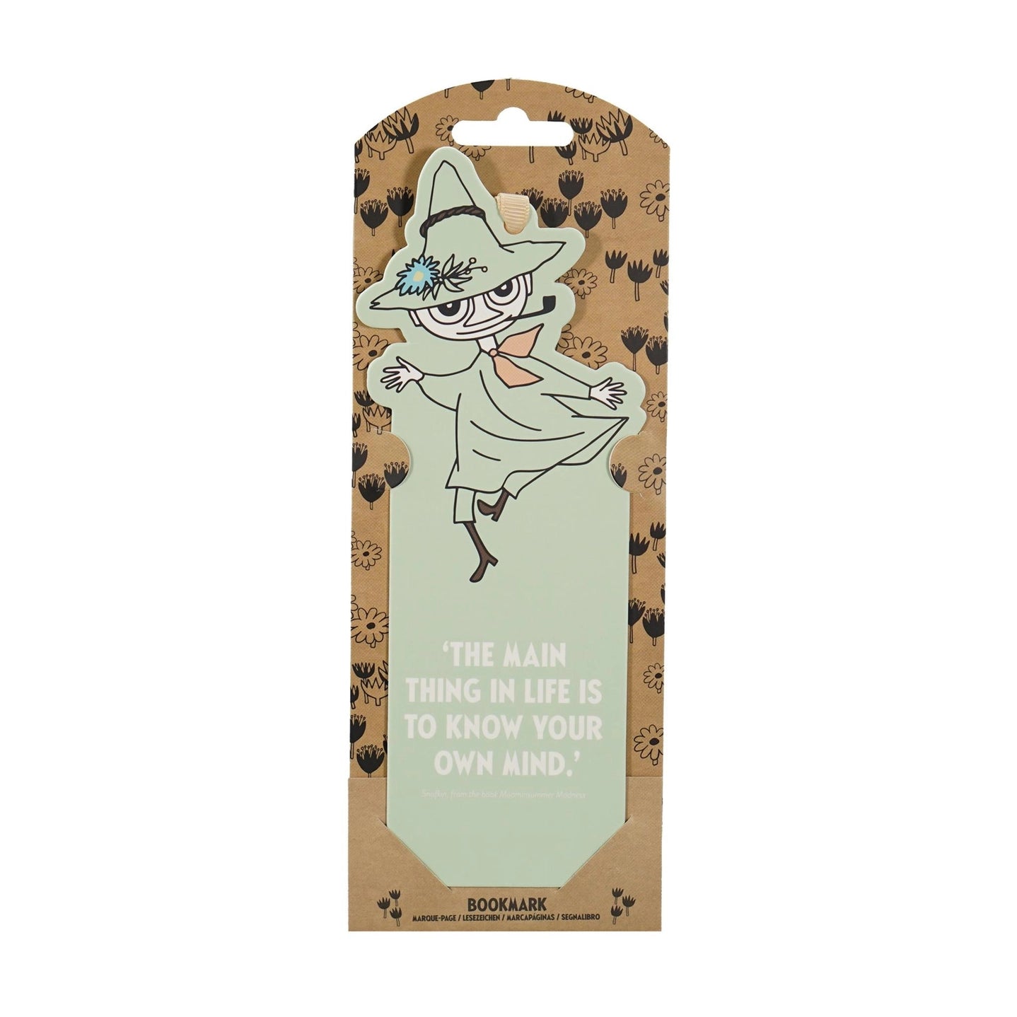 Moomin Paper Bookmark - Snufkin