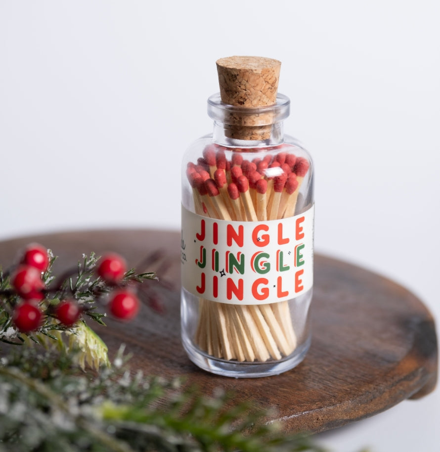 Mini Apothecary Christmas Matches - Jingle