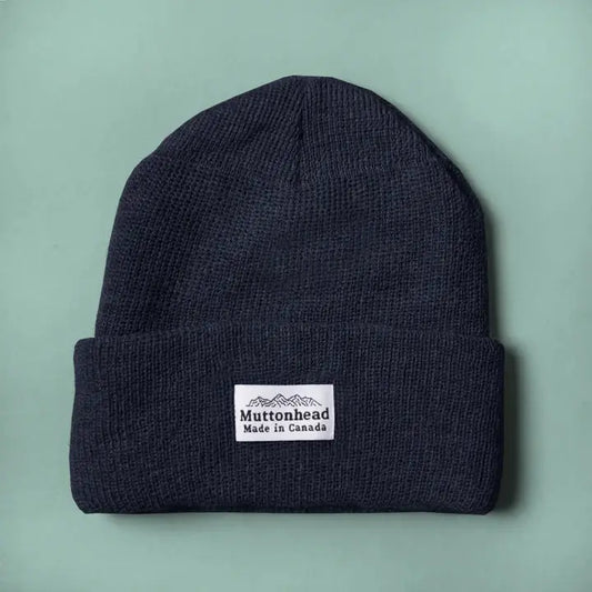 Alpine Knit Toque - Navy Hat