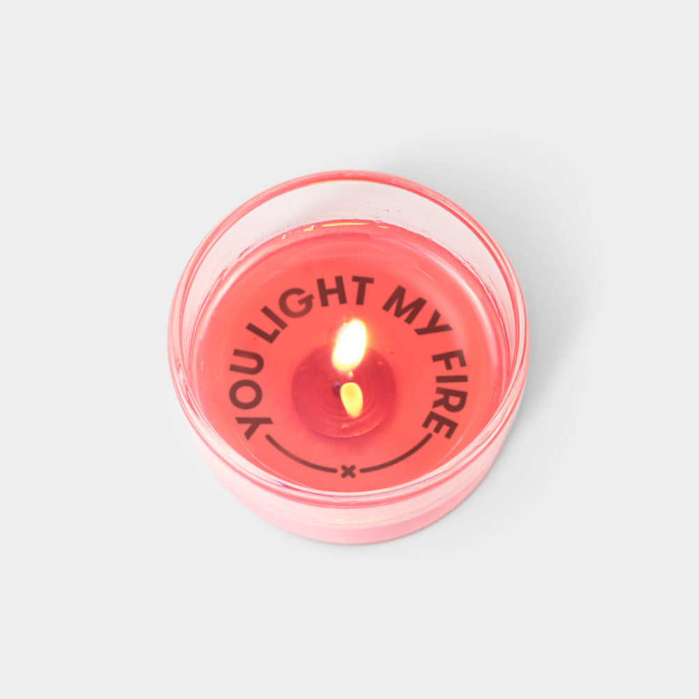 Secret Message Candle - You Light My Fire