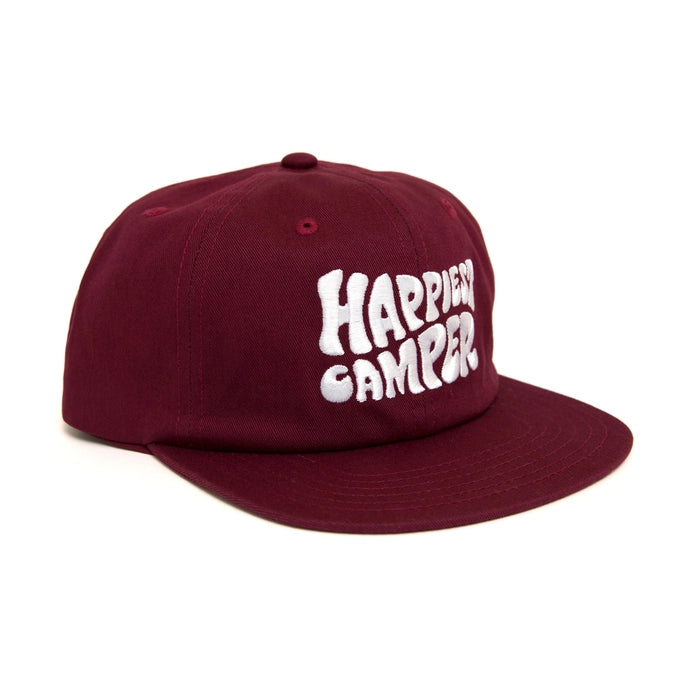 Happiest Camper Hat (Maroon)