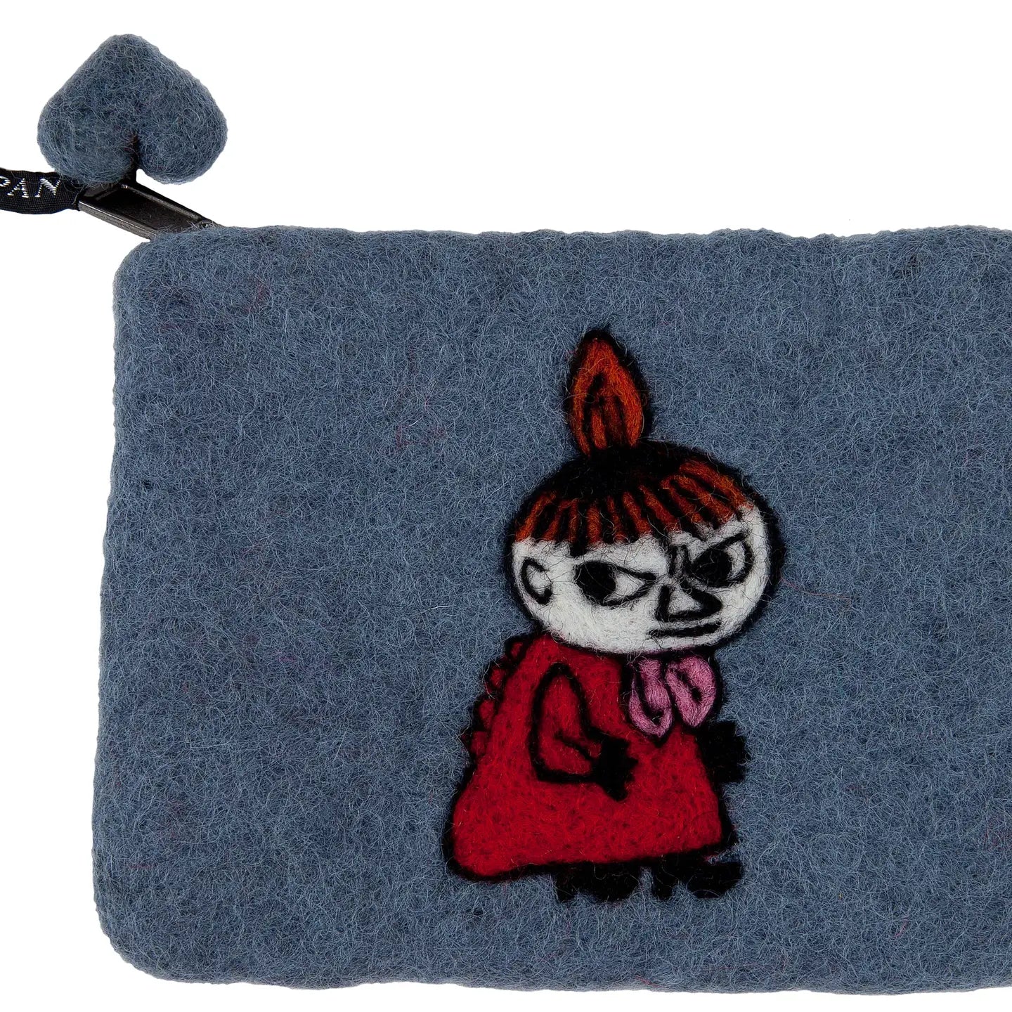 Moomin Klippan Handmade Handbag - Little My Grey