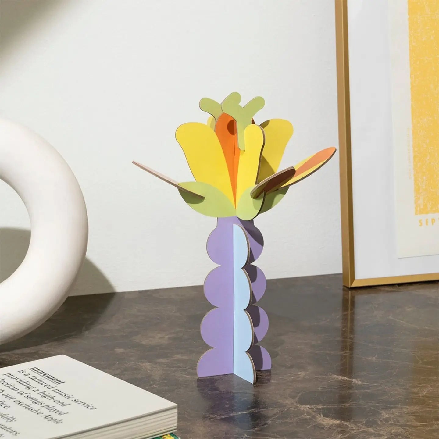 Octaevo Flower Paper Sculpture 3