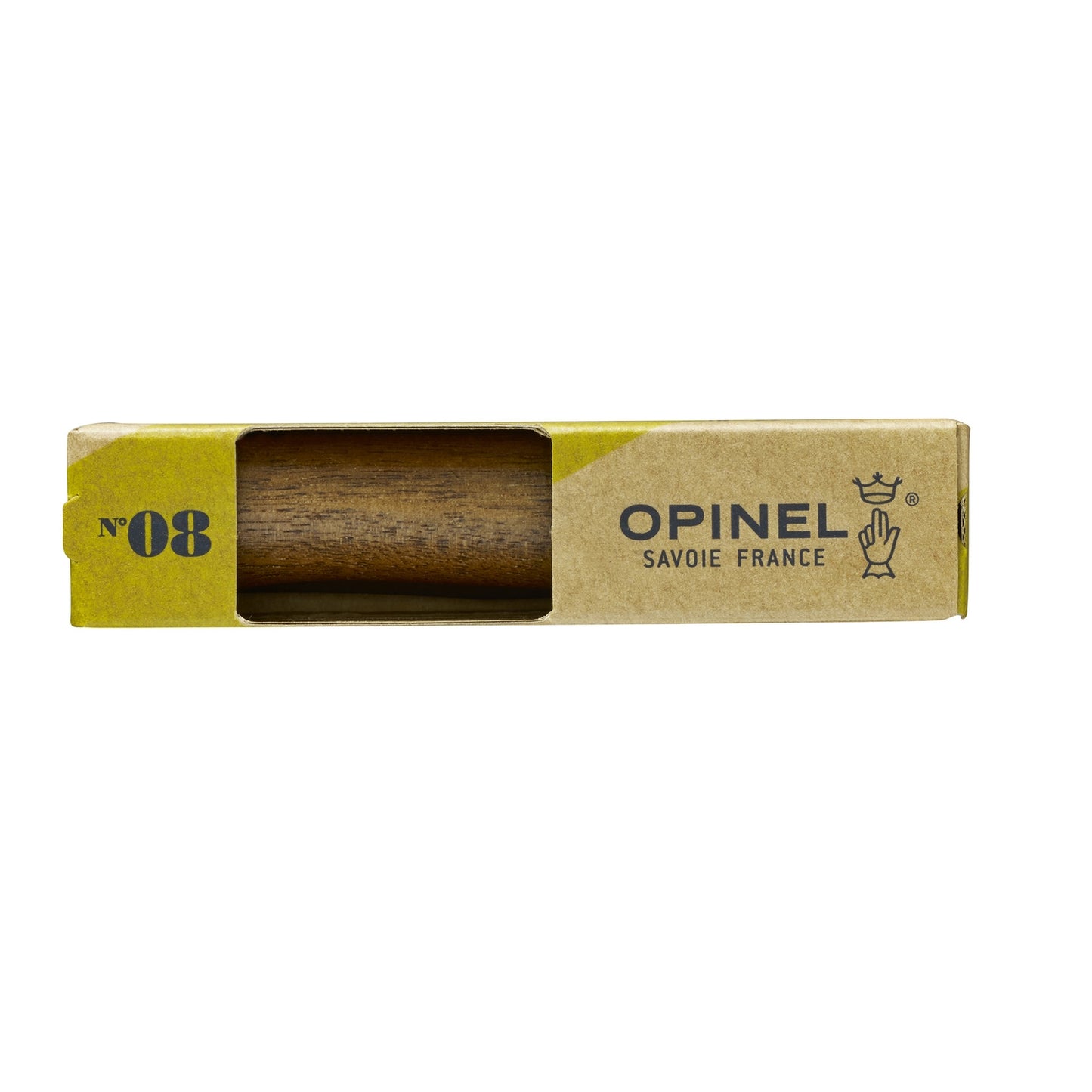 Opinel No.08 Walnut Wood Folding Knife