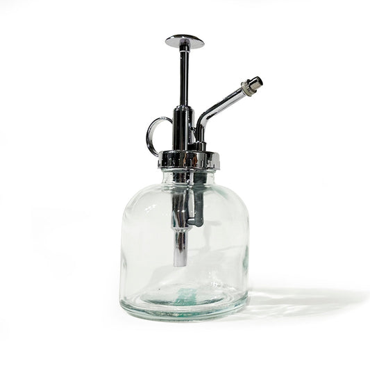 Mr Mister Modern Glass Plant Spray Bottle - Clear