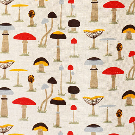 Nordic Tea Towel - Mushrooms