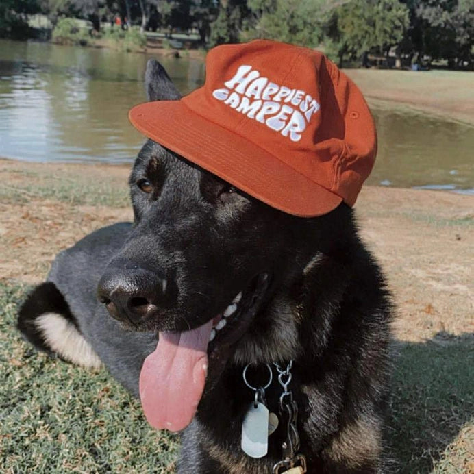 Happiest Camper Hat (Orange)