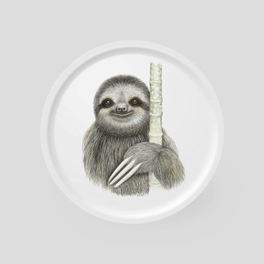 Round Tray - Shugi Sloth