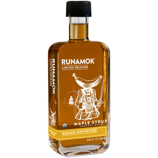 Runamok - Banana Rum Infused Maple Syrup 250ml