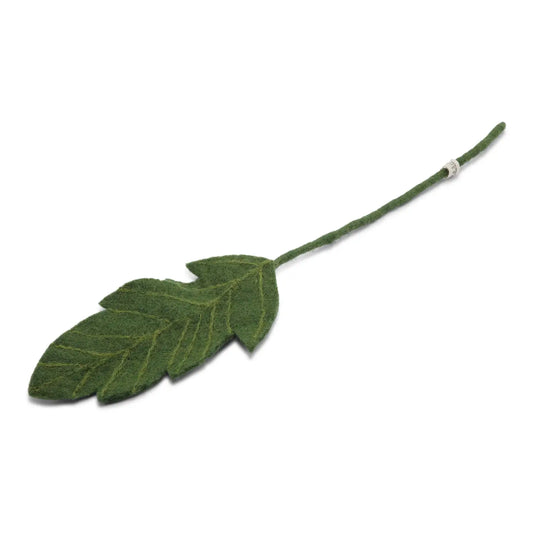 Felt Big Leaf - Dark Green