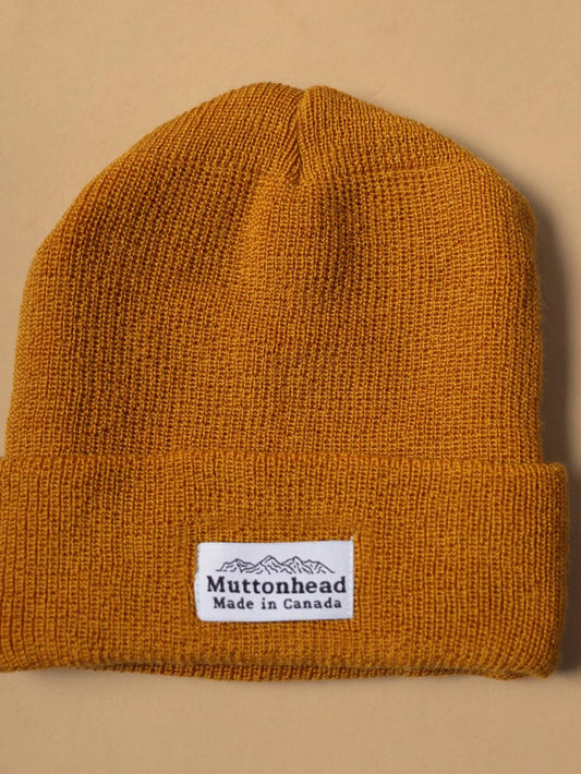 Merino Toque - Mustard