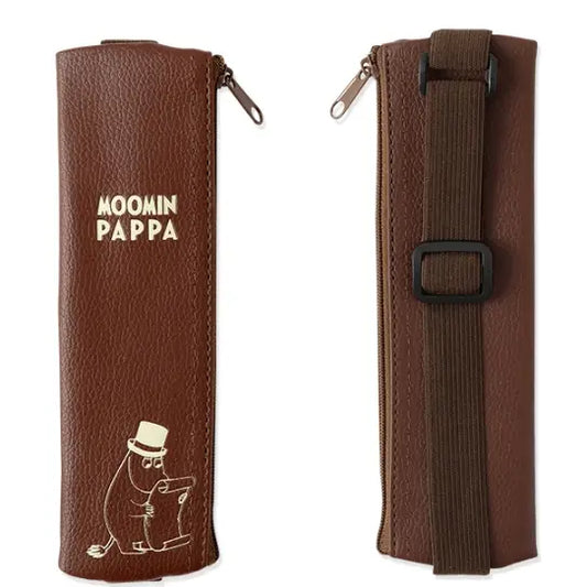 Moomin Band Pencil Case - Brown